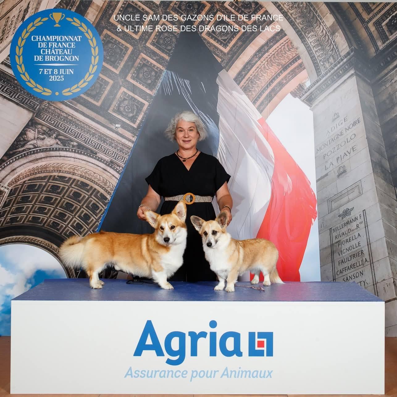 Uncle Sam et Ultime Rose championnat de France